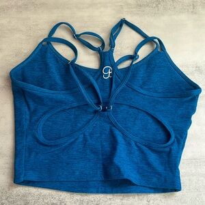 Bombshell layered back bra BLUE like new
